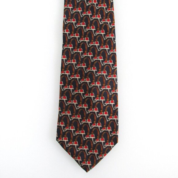 Burberry Men's Silk Tie - Picture 2 of 5